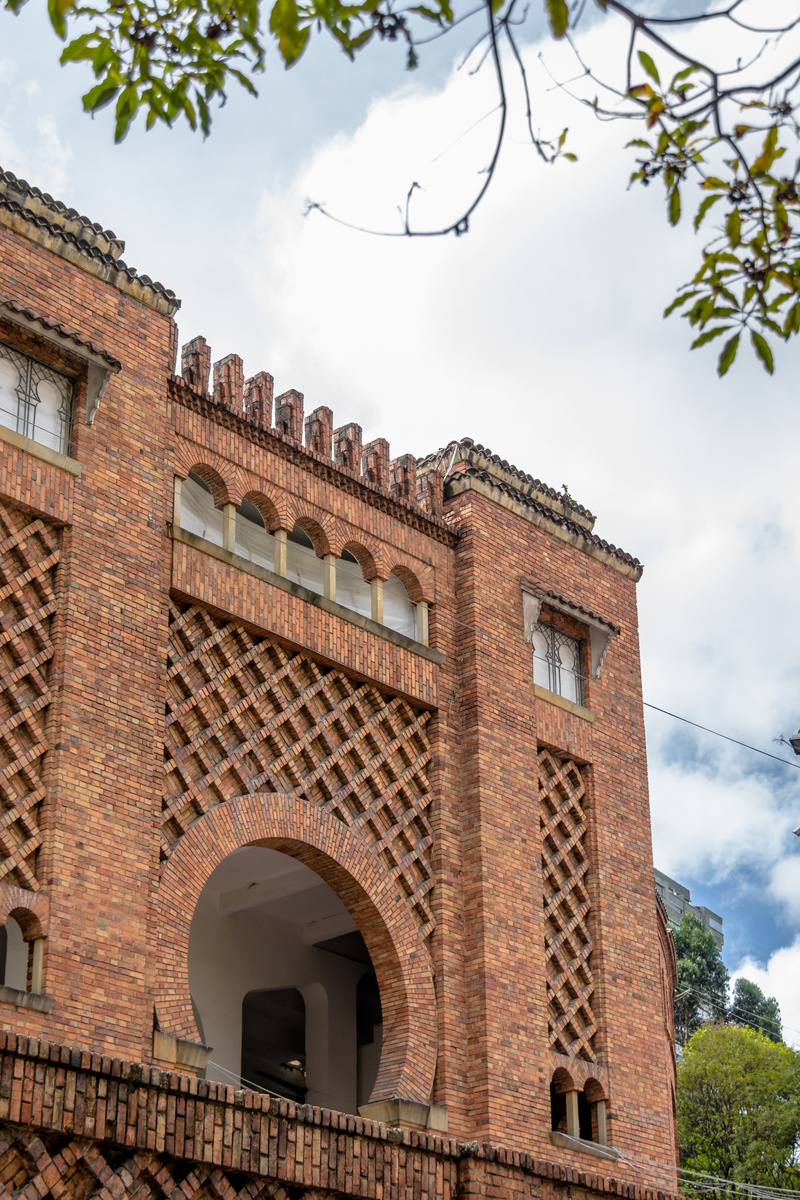 Detail of Santamaria bullring (Plaza de Toros) - Bogota, Colombia