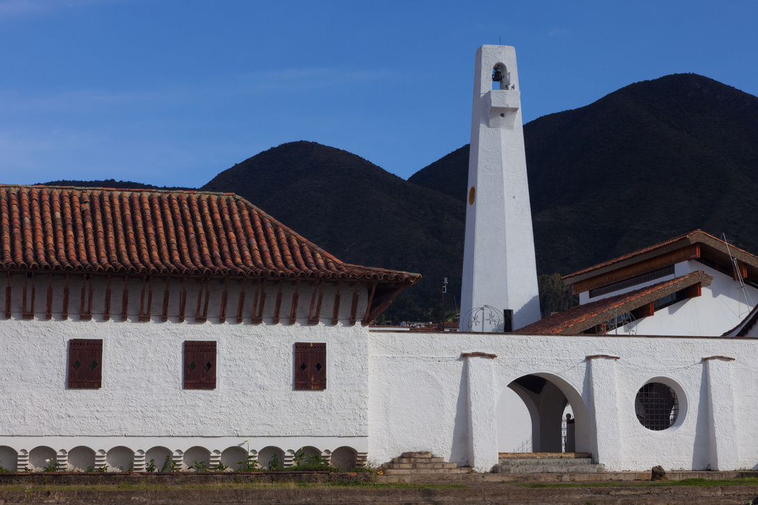 Guatavita, Colombia - Town Square exterior